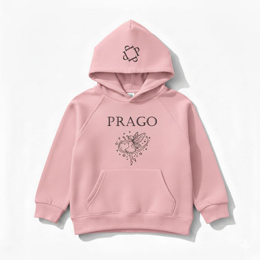 Pure Organic Hoodie – Pastel Pink