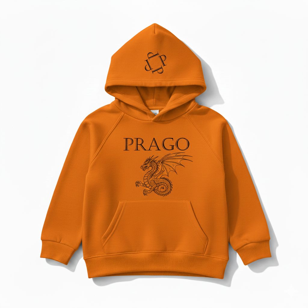 Pure Organic Hoodie – Burnt Orange