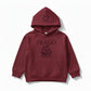 Pure Organic Hoodie – Maroon