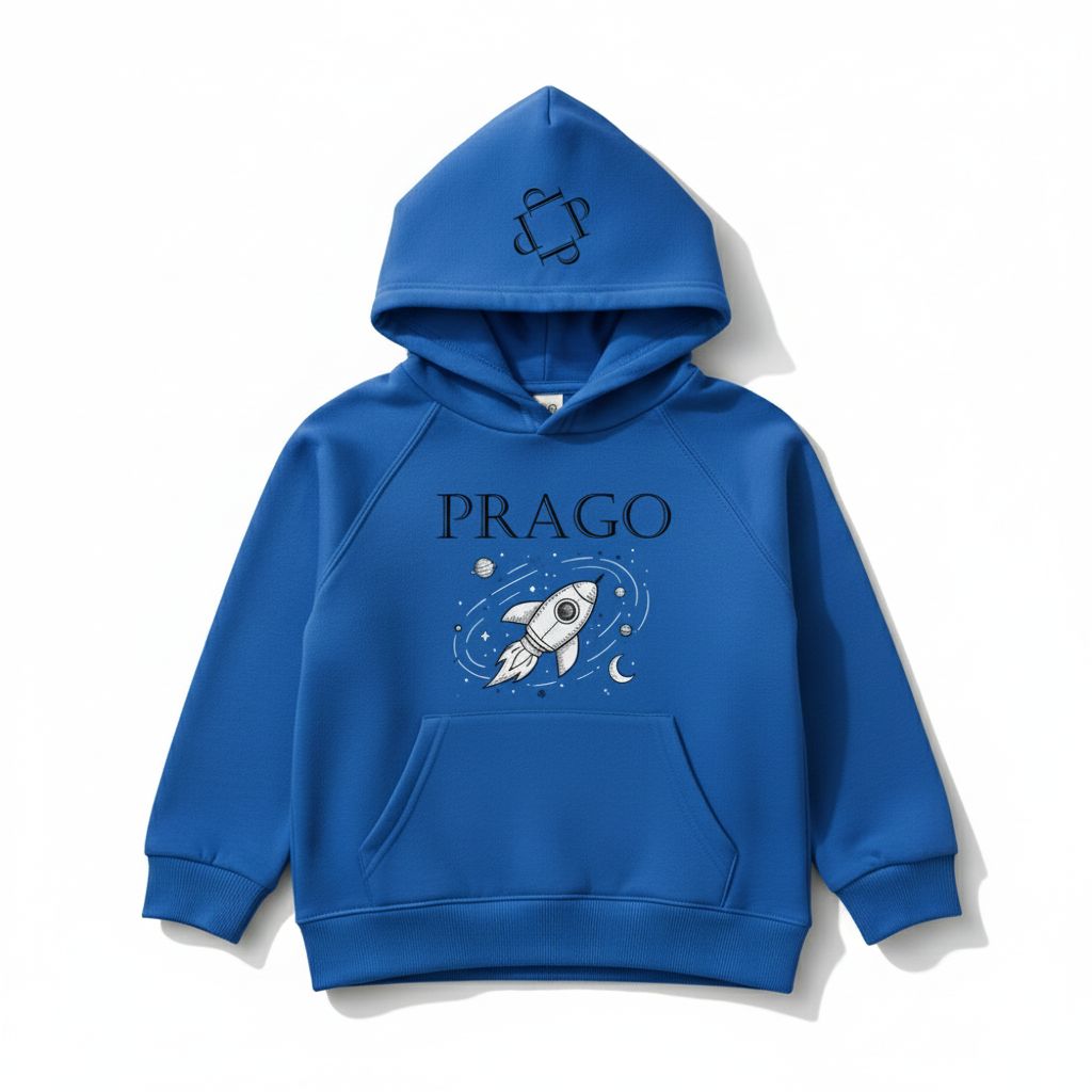 Pure Organic Hoodie – Royal blue