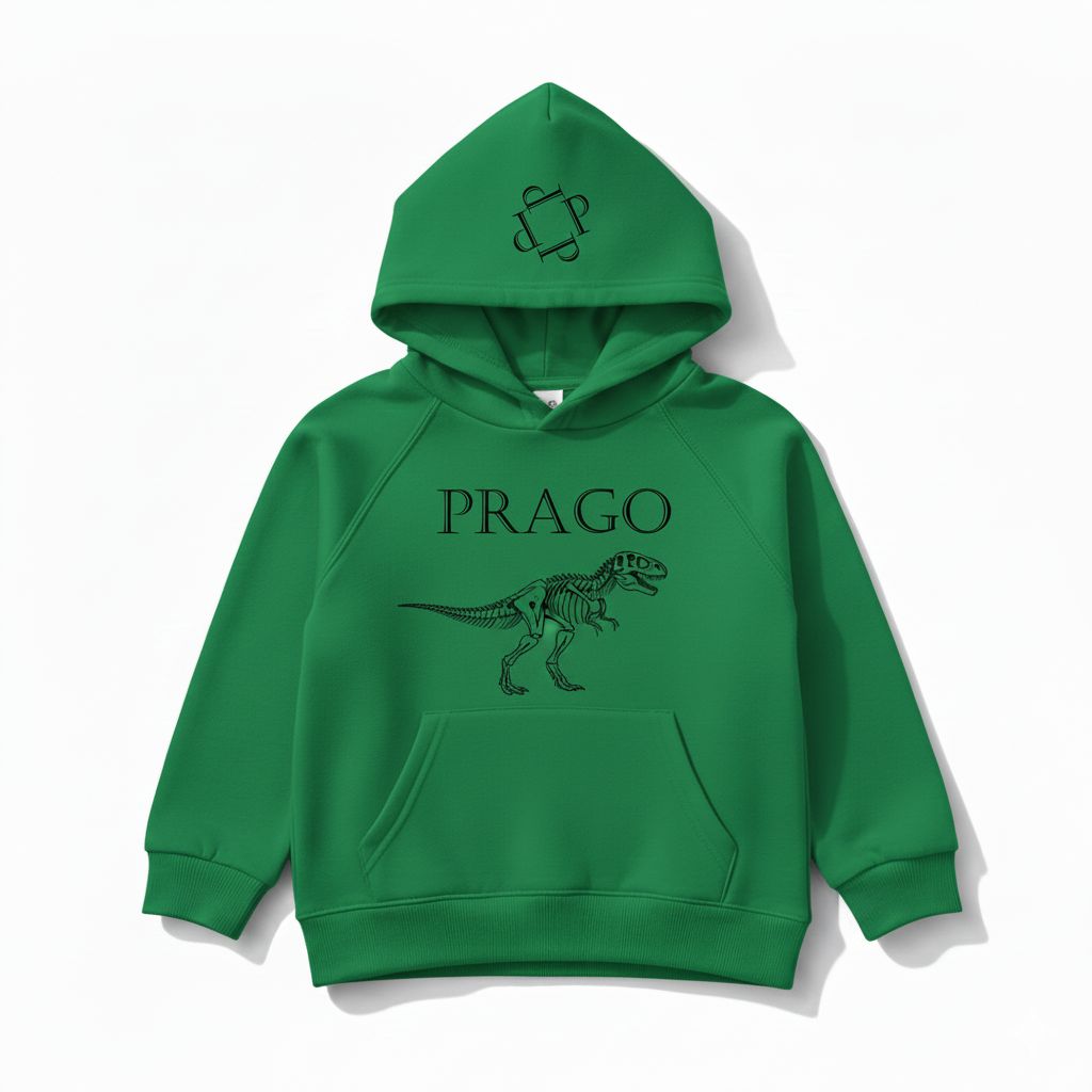 Pure Organic Hoodie – Dark Green