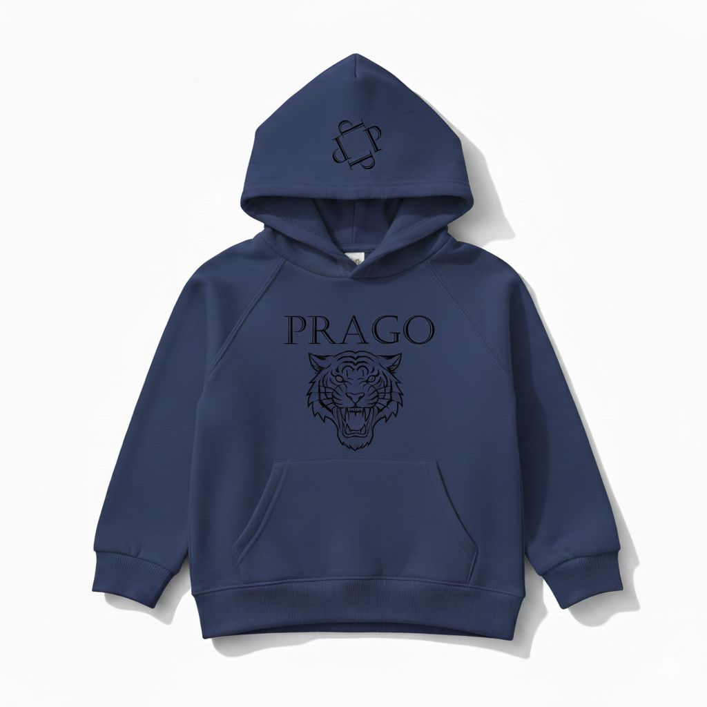 Pure Organic Hoodie – Navy Blue